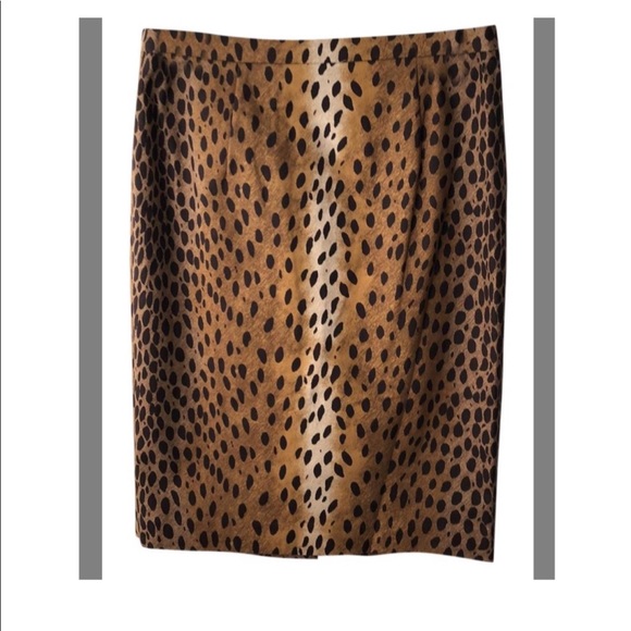 🌻 Michael Michael Kors Cheetah Print Skirt - Picture 3 of 12